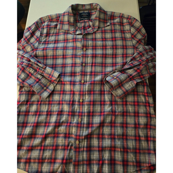 Charles Tyrwhitt Other - Charles Tyrwhitt Weekend Plaid Slim Fit Button Down Shirt Men's XL